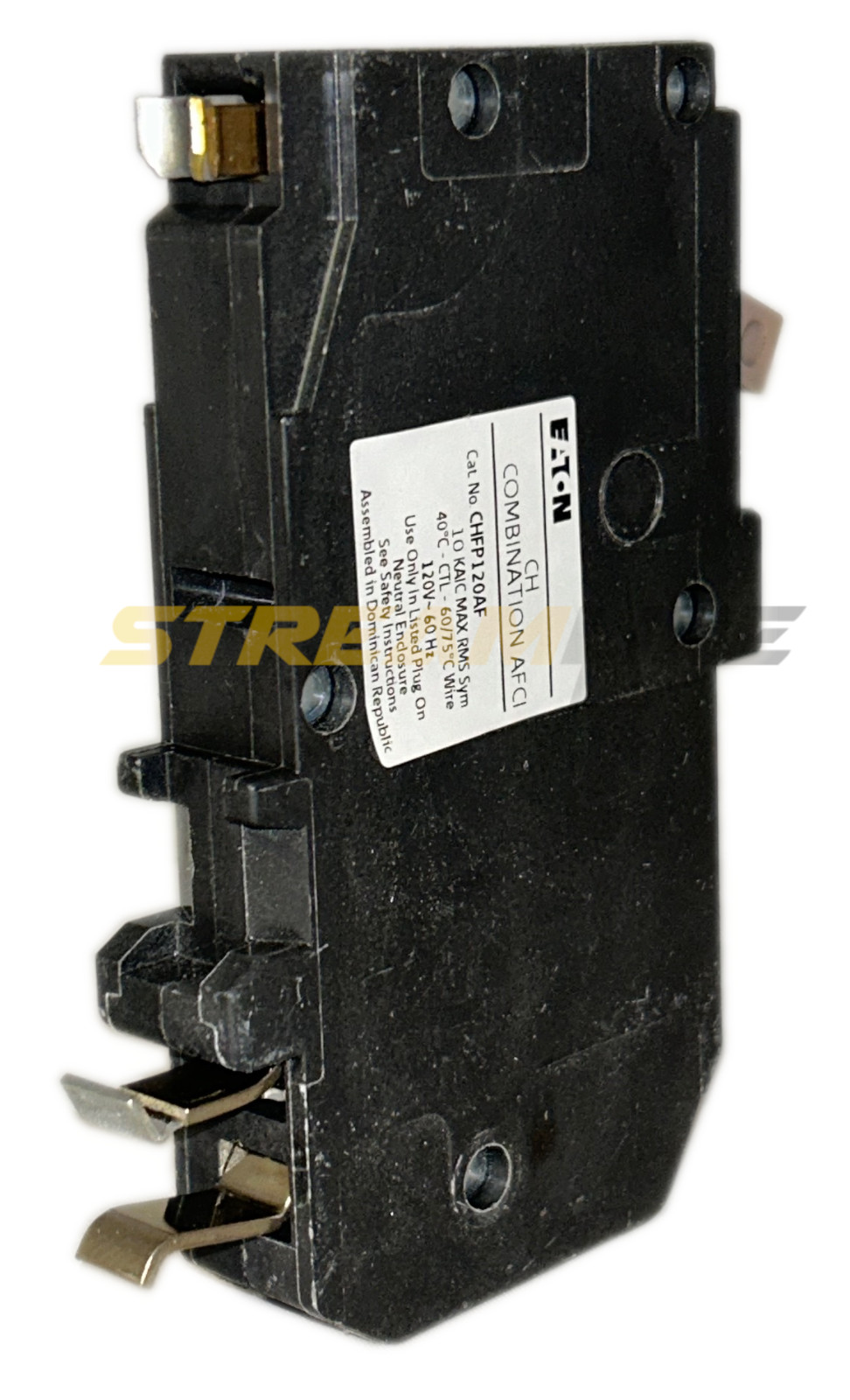 Eaton CHFP120AF Circuit Breaker, AFCI, 20 A, 120Vac, Plug-On Neutral, Box of 20