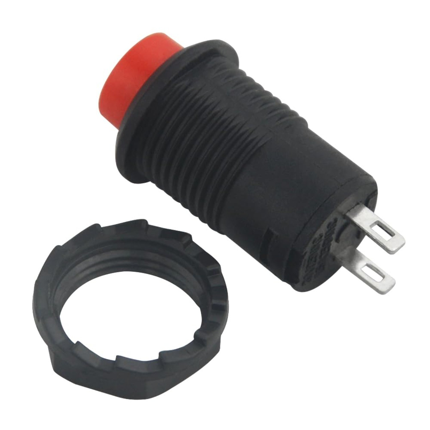 30 PCS 12mm Self-Locking Latching Push Button Switch AC 250V/1.5A 125V/3A