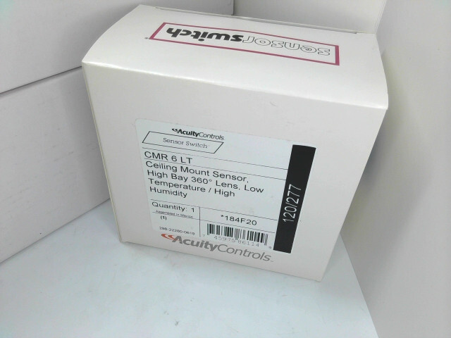 SENSOR SWITCH CMR 6 LT CEILING MOUNT SENSOR HIGH BAY 360° LENS, LOW TEMP./HIGH