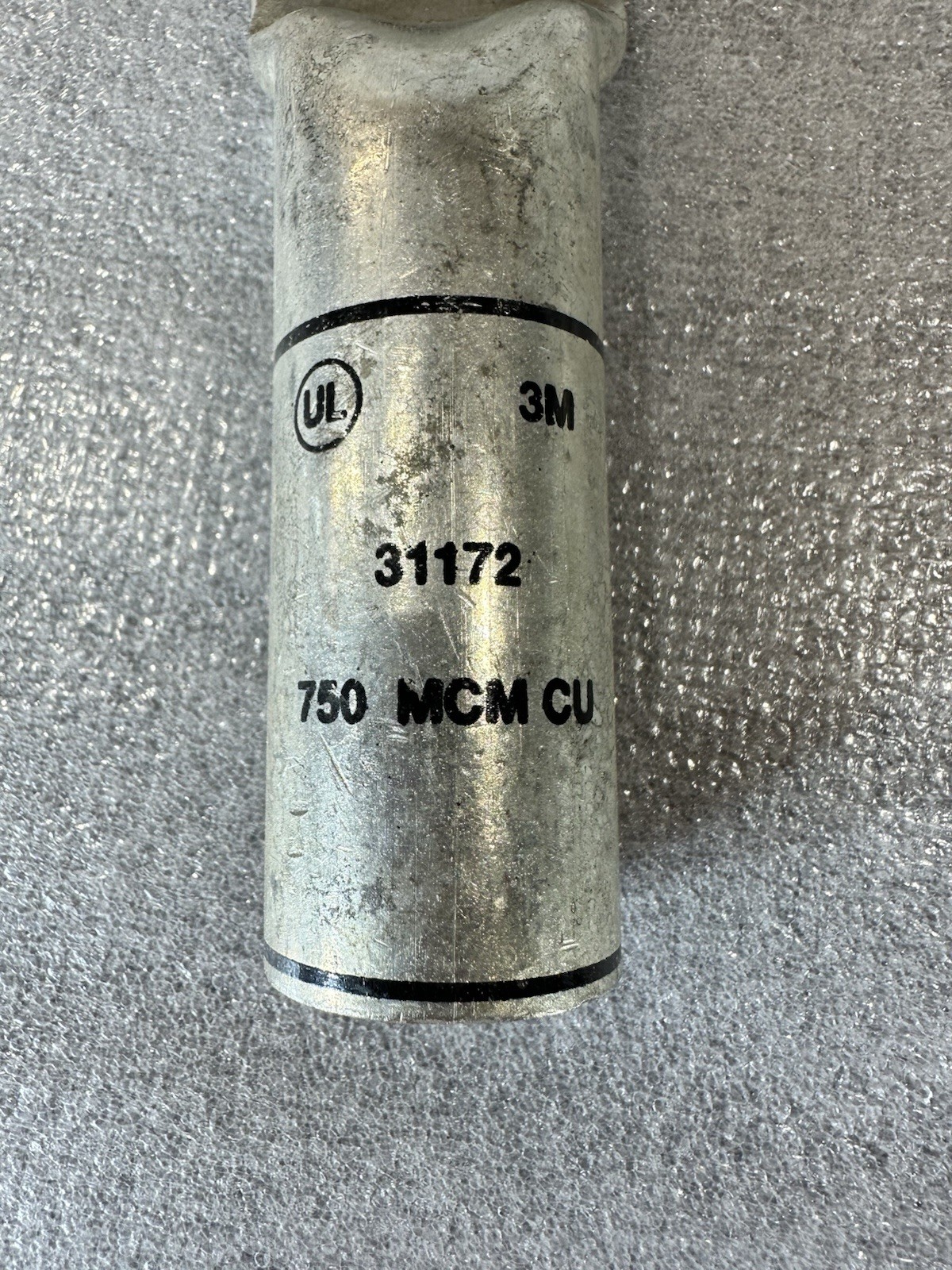 6 New 3M 31172 750 MCM CU Copper Compression Lug 1/2” Stud – Lot of 6 New