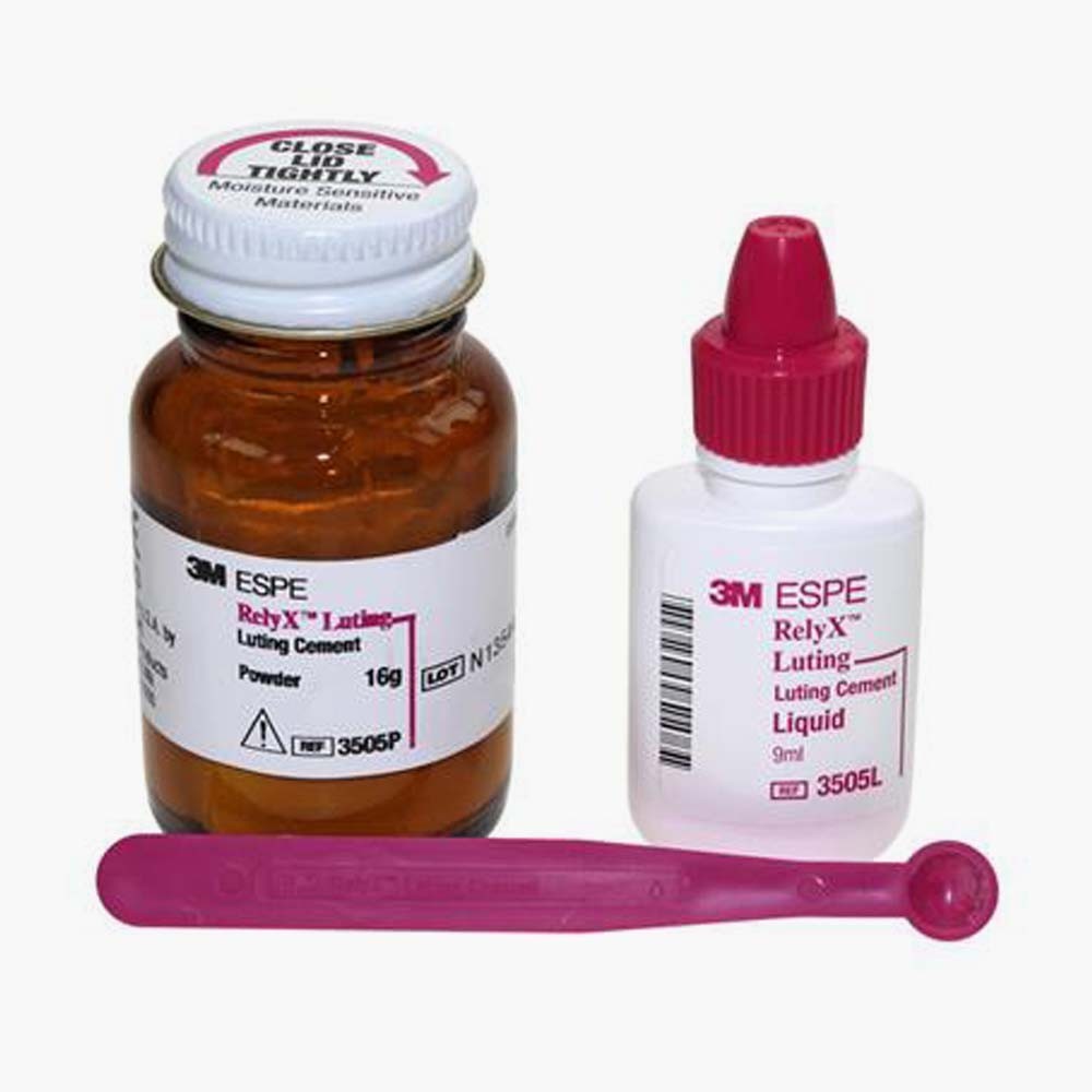 3M ESPPE DENTAL RELYXX LUTE CEMENT POWDER & LIQUID SET ( Long Expiry)