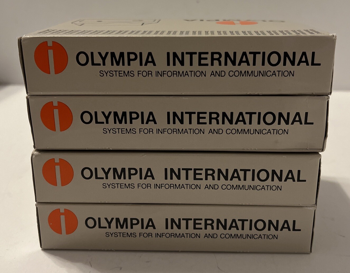 Olympia ES 100-Line 13mm Ribbon Lot of 4 International