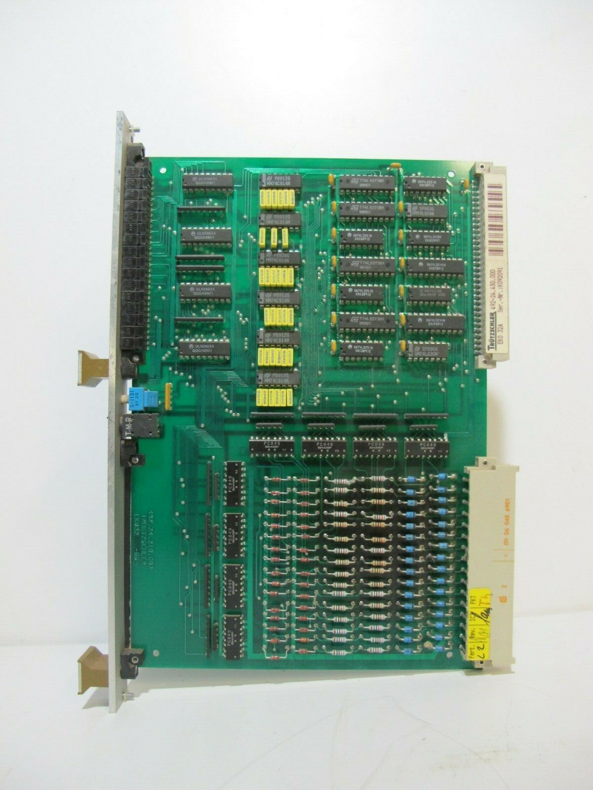 Trutzschler EKO-32A TMS PLC Module 492-24.430.000 EKO32A PC Board Truetzschler