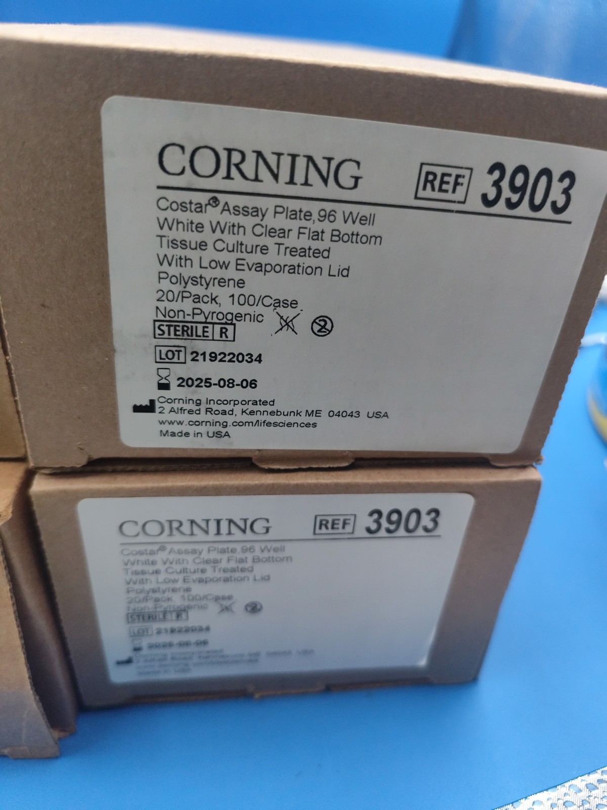 Corning 3903 96 Well Assay Plate TC Treated Pack 20