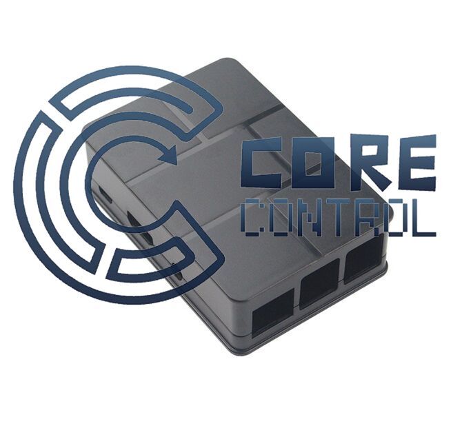new Raspberry Pi 3 Model B 512 Black ABS Case Cover Shell Enclosure Box