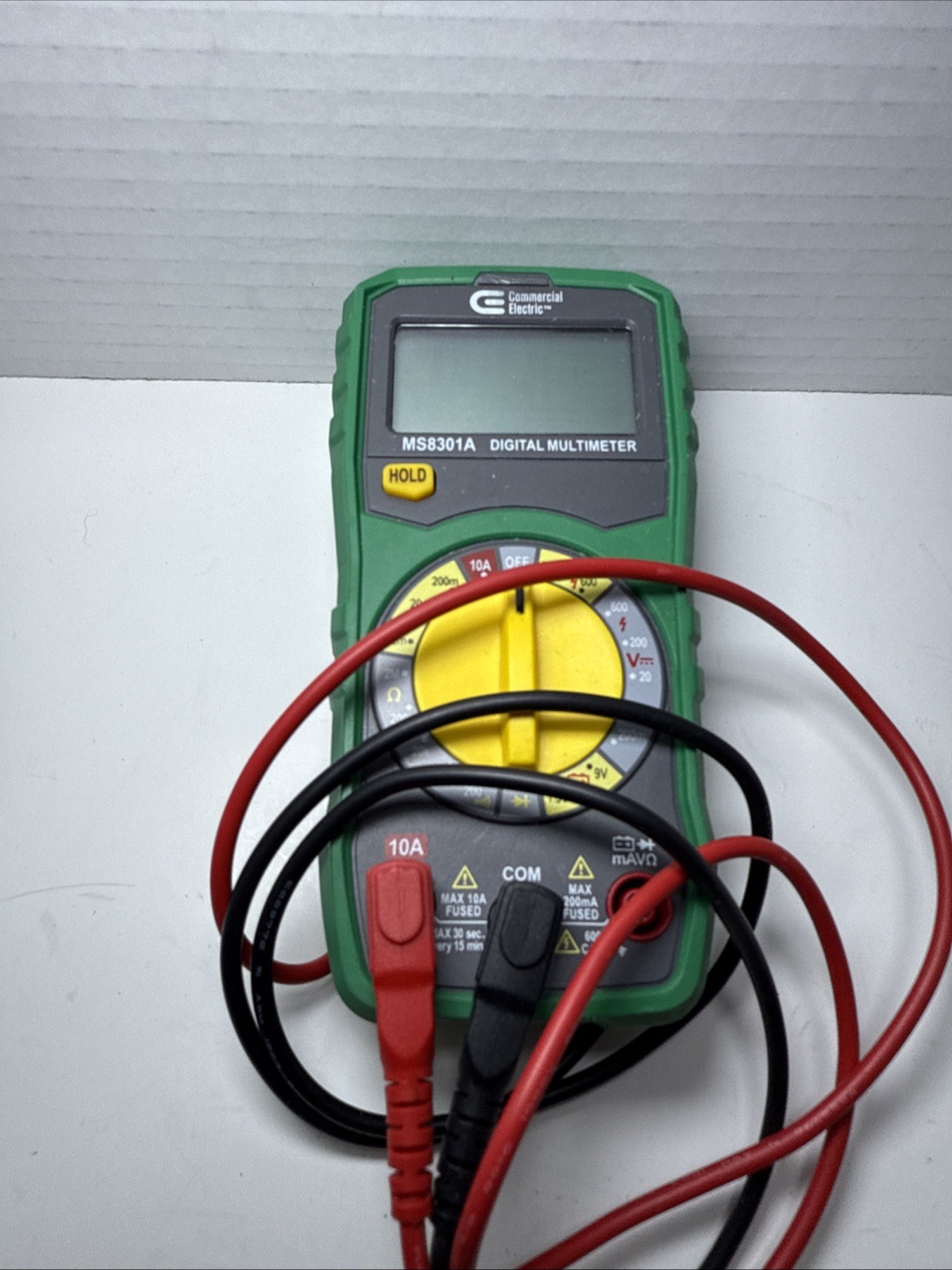 Digital Multimeter AC DC Voltmeter Ammeter Ohmmeter Volt Tester Meter MS8301A