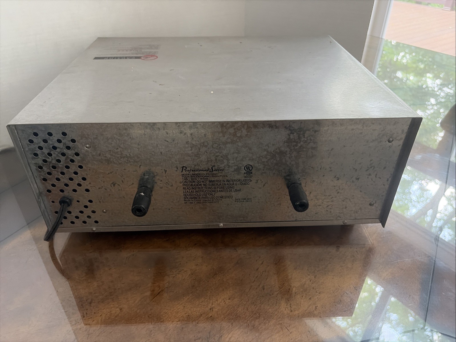 **PROFESSIONAL SERIES PIZZA OVEN – working Metal