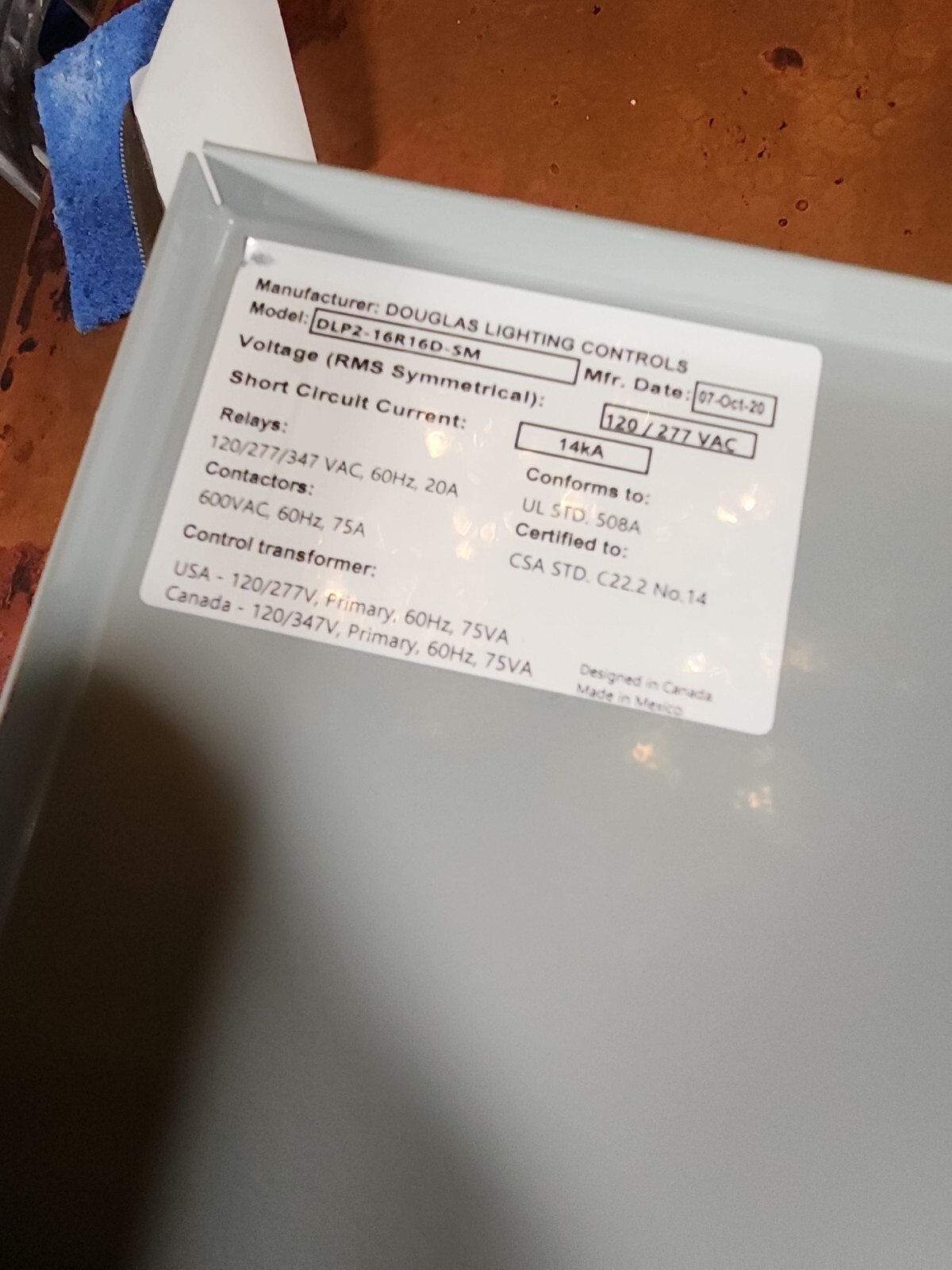 Douglas Lighting Controls LitePak 2 Controller DLP2-16R16D-SM Relay 16 DIM NEW
