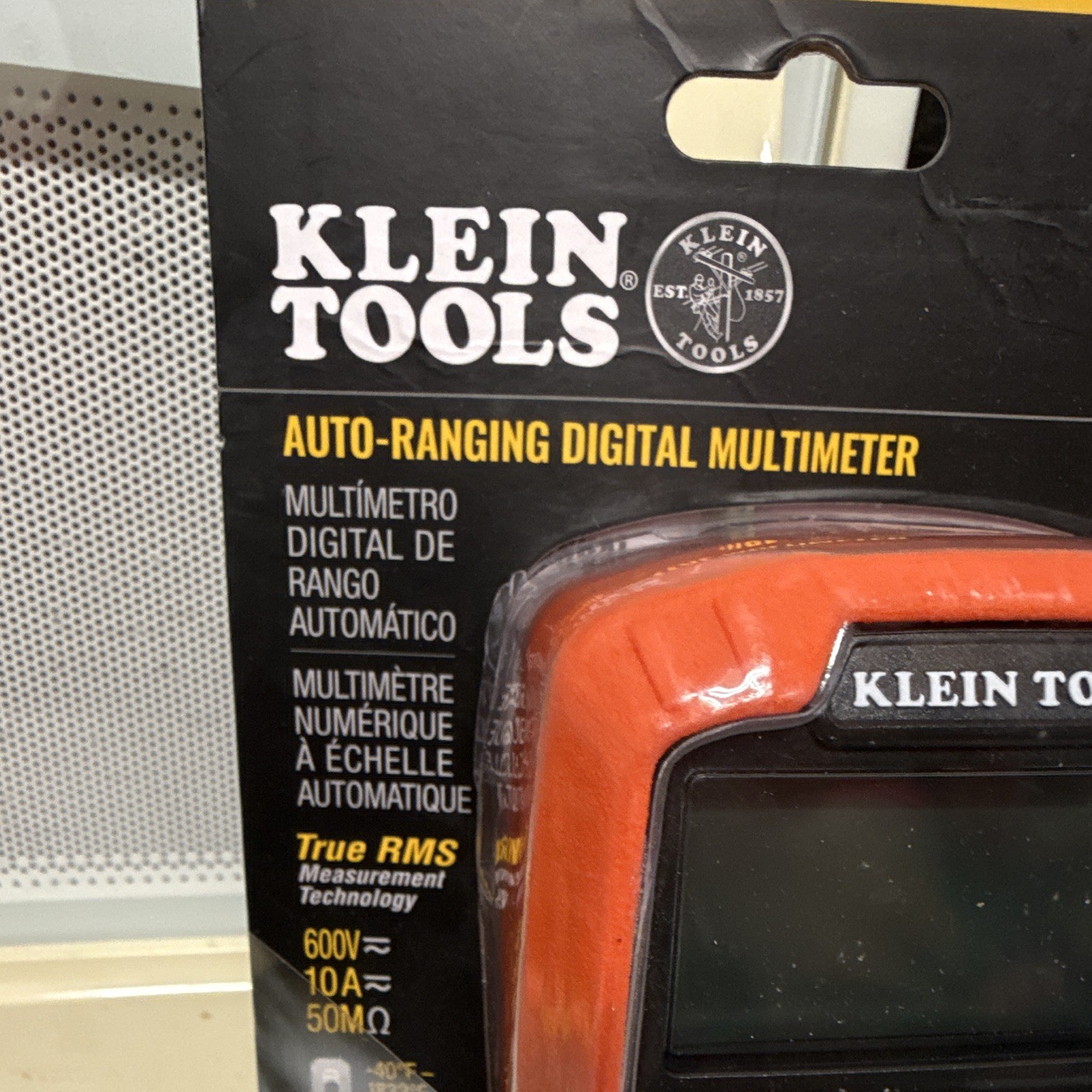 Klein Tools MM420 True RMS Auto-Ranging Multimeter CAT III 600V 10A 4000