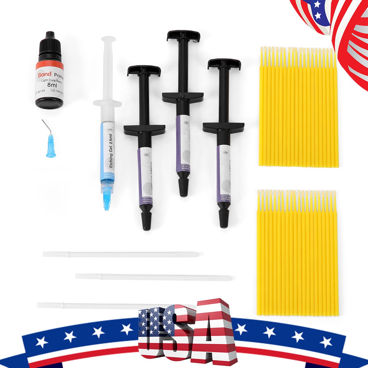 Dental Resina Fotopolimerizable Esmalte Dentinario /Adhesivo Visible /37% Ácido