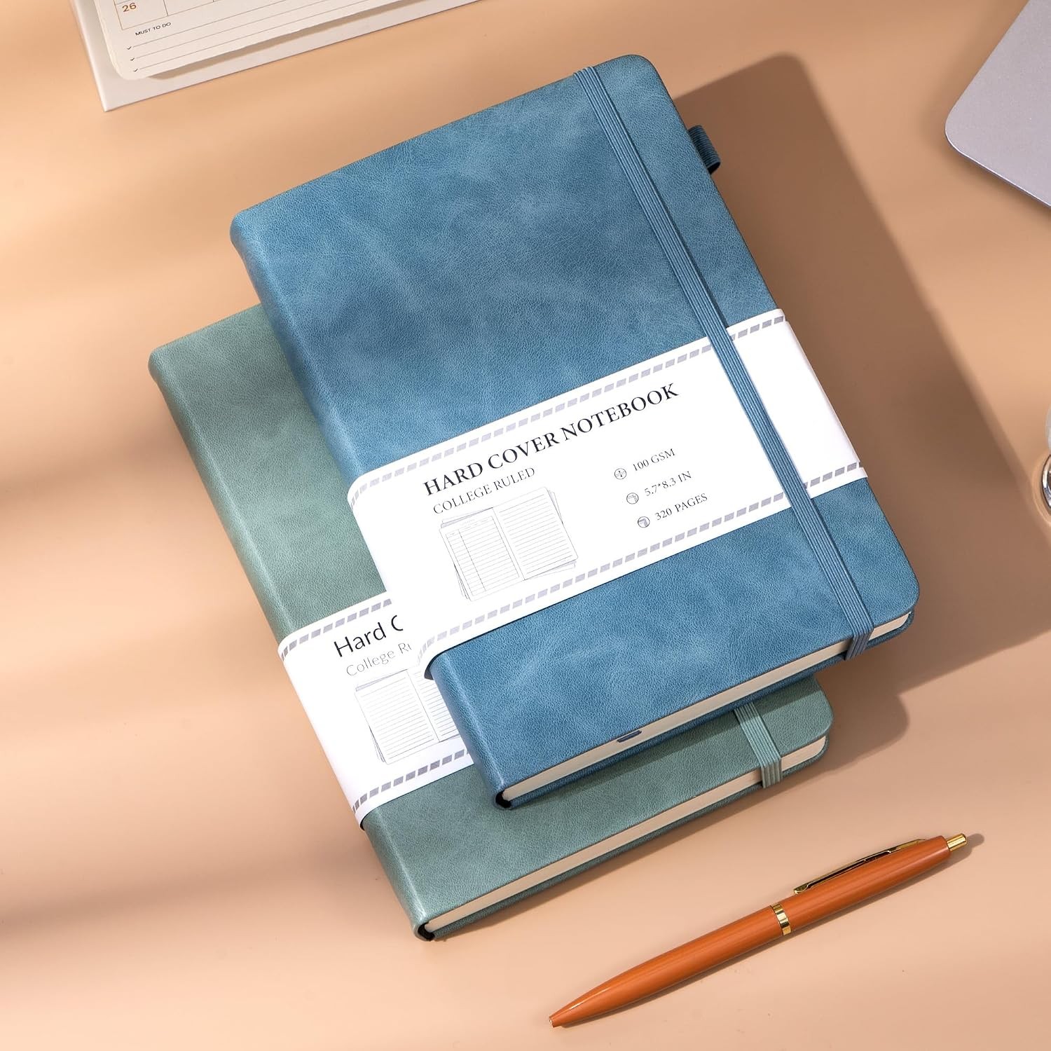 Journals Notebooks for Women Men 2 Pack: Journaling Notebooks Journals for