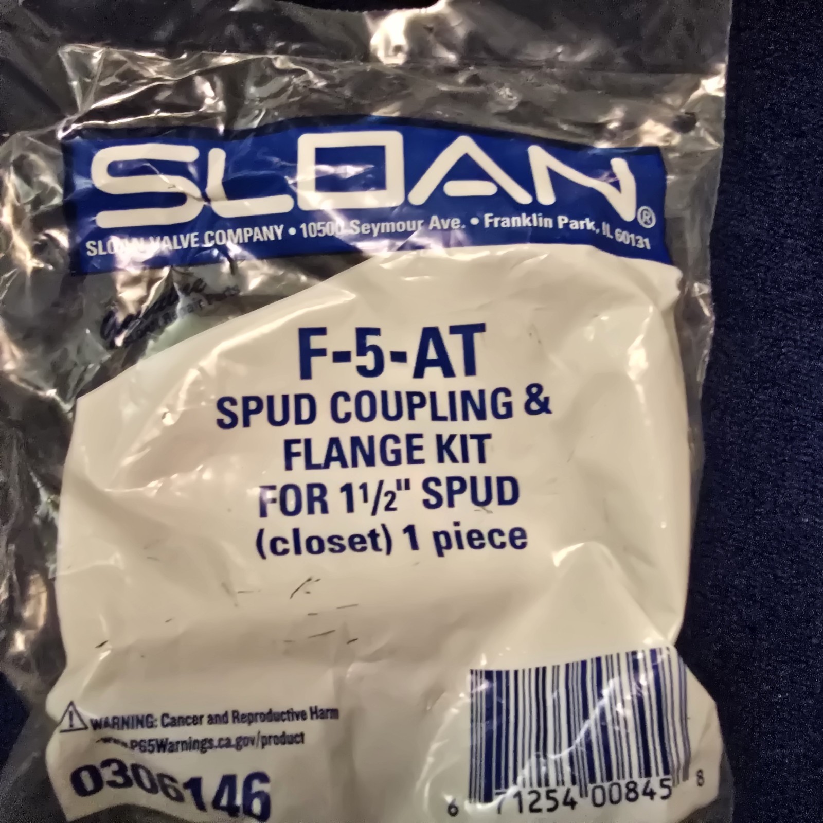 Sloan Royal 111 Chrome Manual Water Closet Flushometer 1.6 GPF (READ)