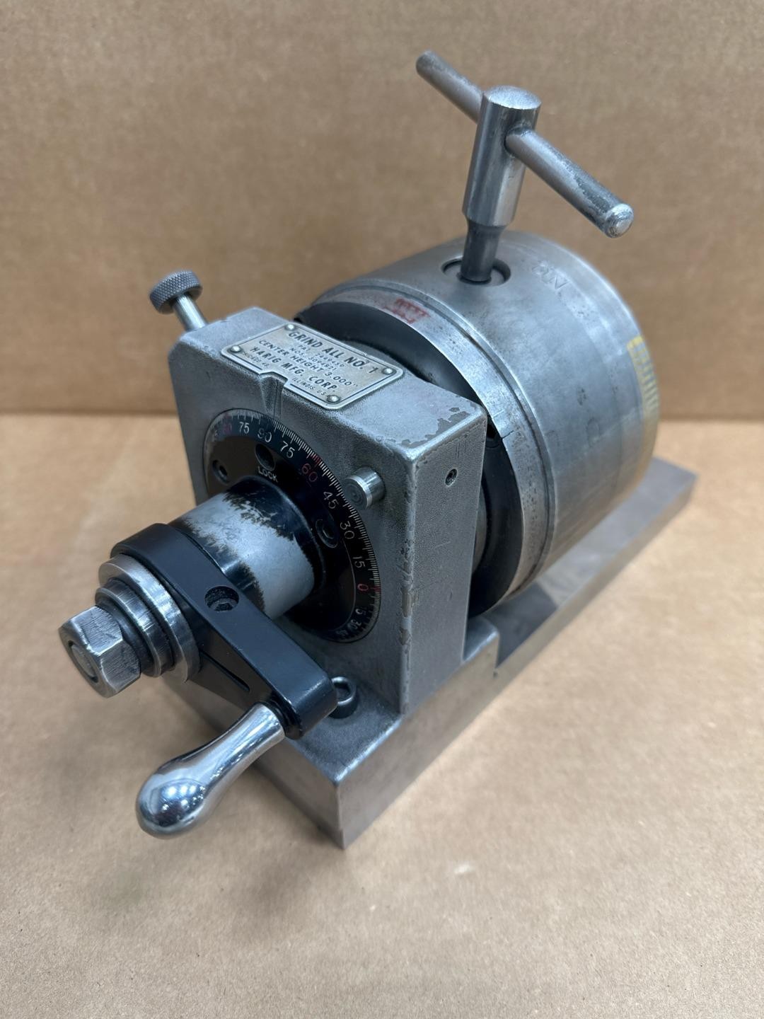 HARIG Grind-All No.1 w/Mitutoyo 5″ Permanent Magnetic Chuck & Base 3.000″