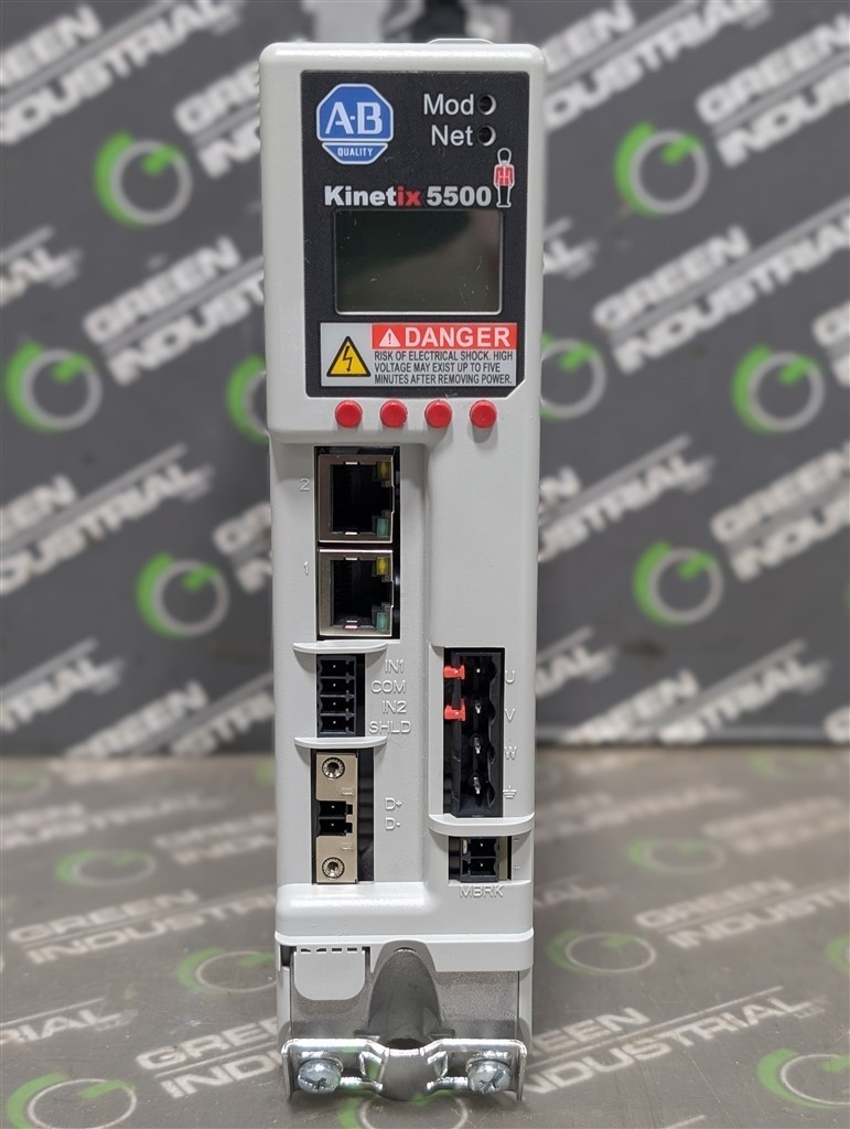USED Allen Bradley 2198-H008-ERS Kinetix 5500 Servo Drive Module 6.3A FW 7.013