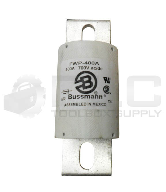 NEW BUSSMANN FWP-400A SEMICONDUCTOR FUSE 400A 700V AC/DC *READ*