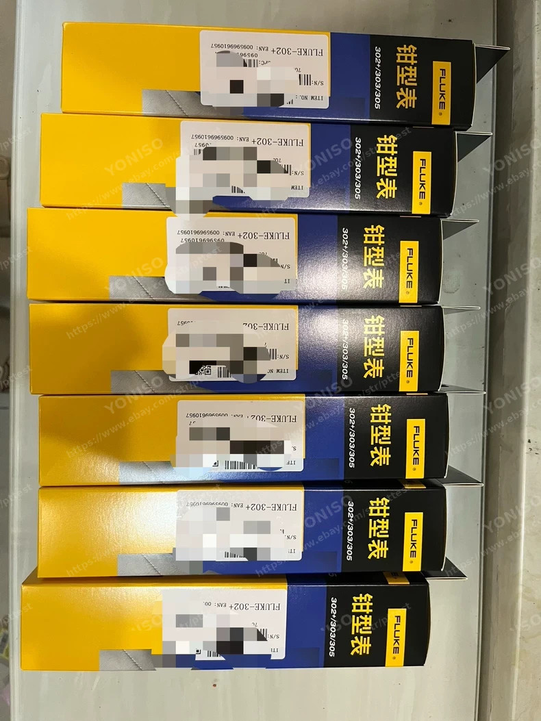 1 PCS Fluke 302+ AC Current AC/DC Voltage Digital Clamp Meter FLUKE 302+ #