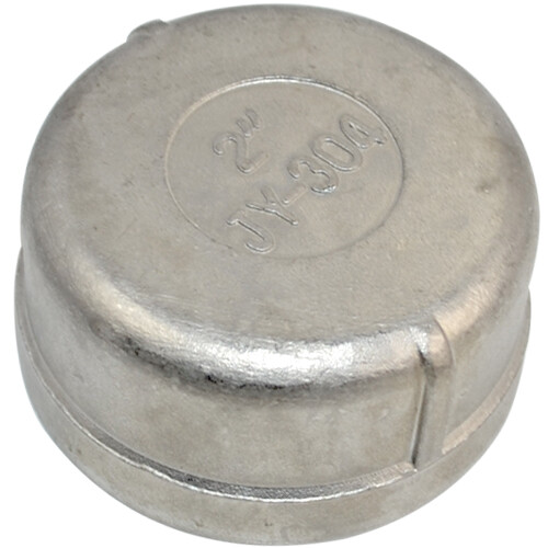 2″ 2 inch End Cap Female Stainless Steel SS SUS304 Threaded Pipe Fitting NPT