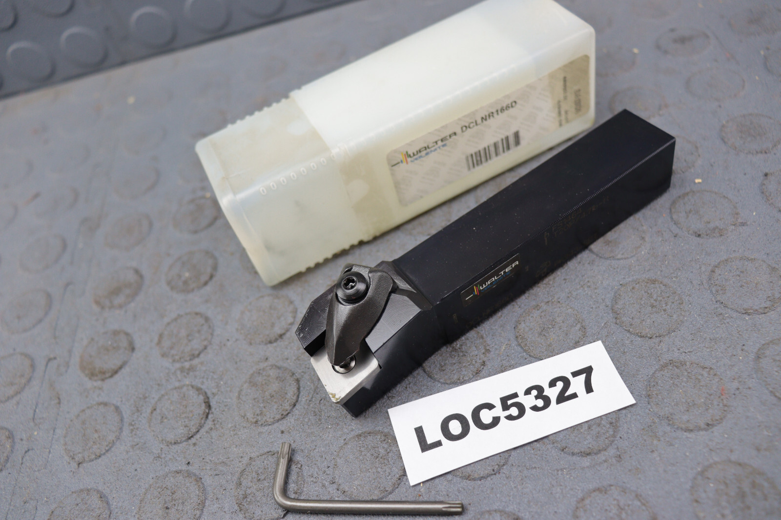 WALTER VALENITE DCLNR16 INDEXABLE TURNING SHANK 1” CNMG LOC5327
