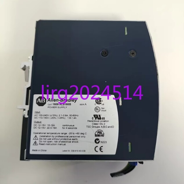 1pc used Allen-Bradley 1606-XLS 1606-XLS180B