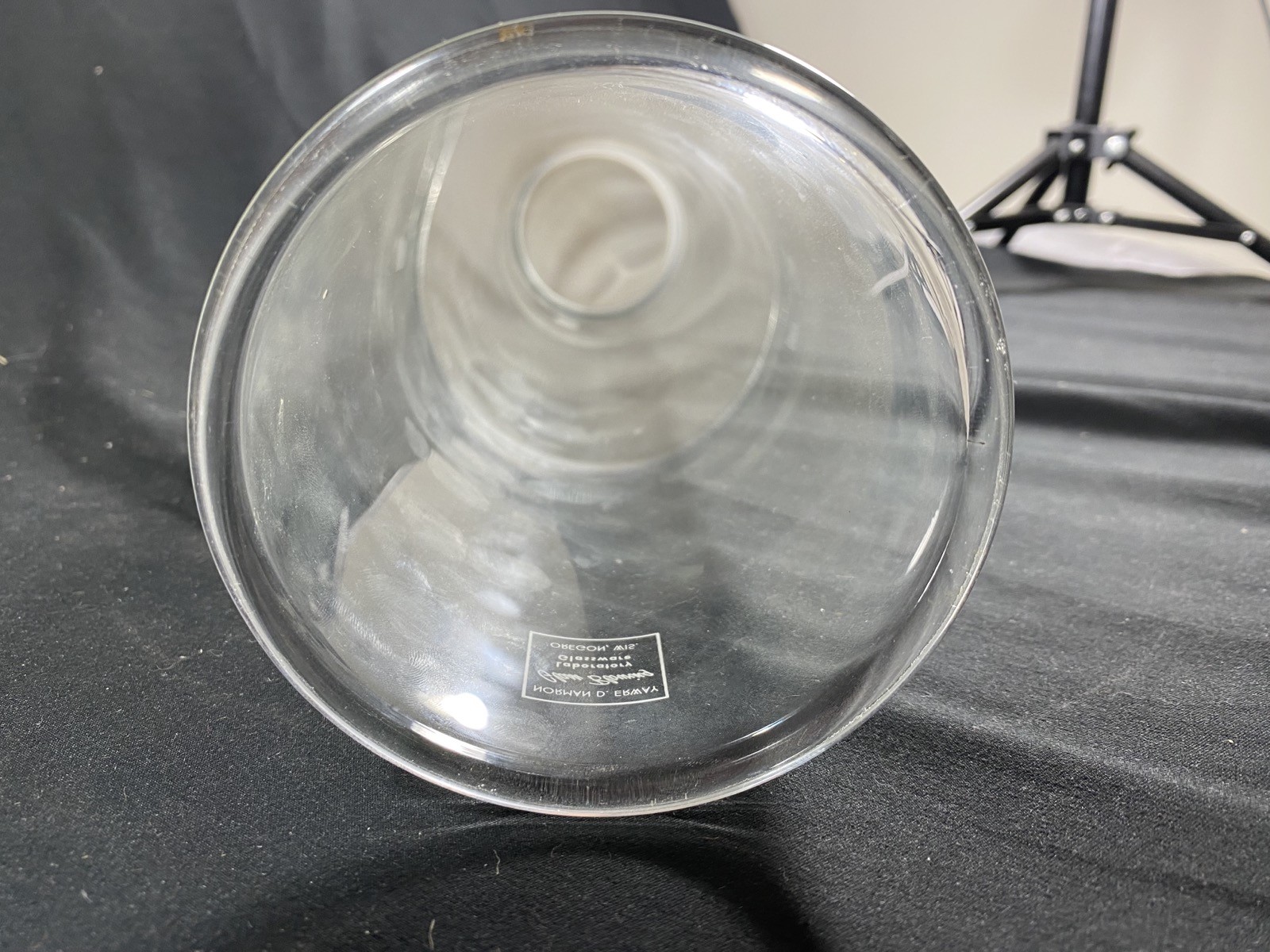 PYREX 3200mL Buchner Funnel Column Stpk Drain Coarse Frit 95mm I.D. 460mm Length