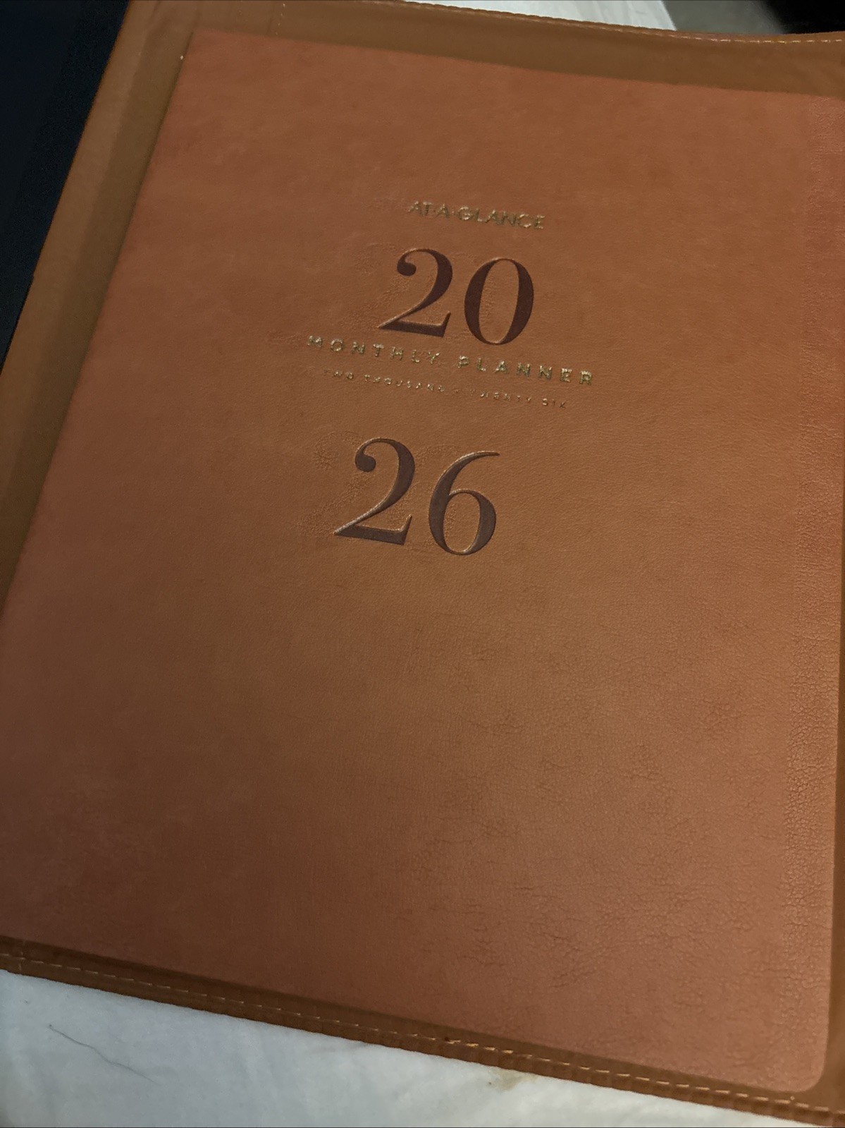 At-A-Glance 2026 Calendar Planner Monthly New Year Brown YP600-09 Clipboard