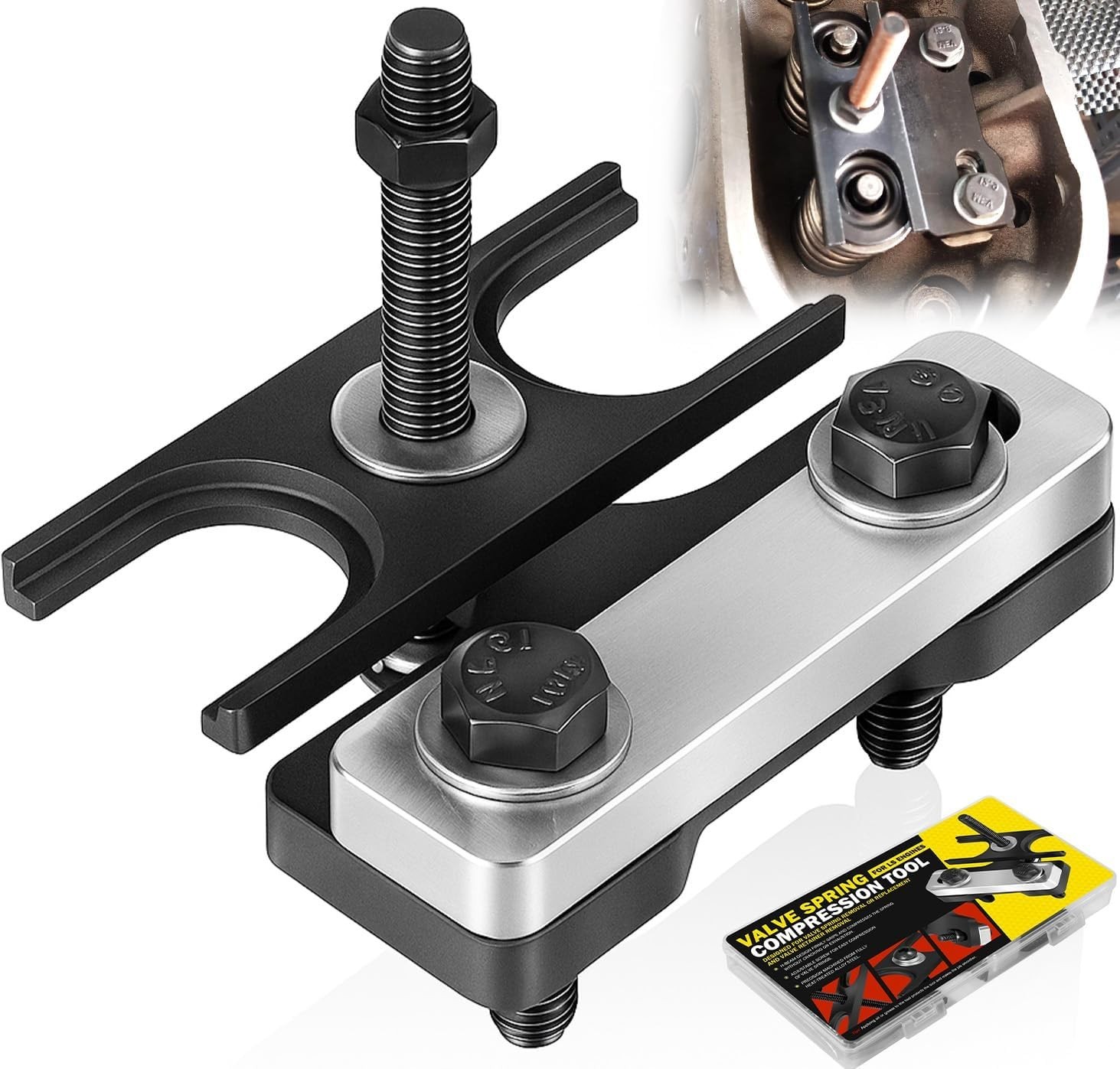 LS Valve Spring Compressor Tool Fits 4.8-6.2 LS1 LS2 LS3 Chevrolet Corvette