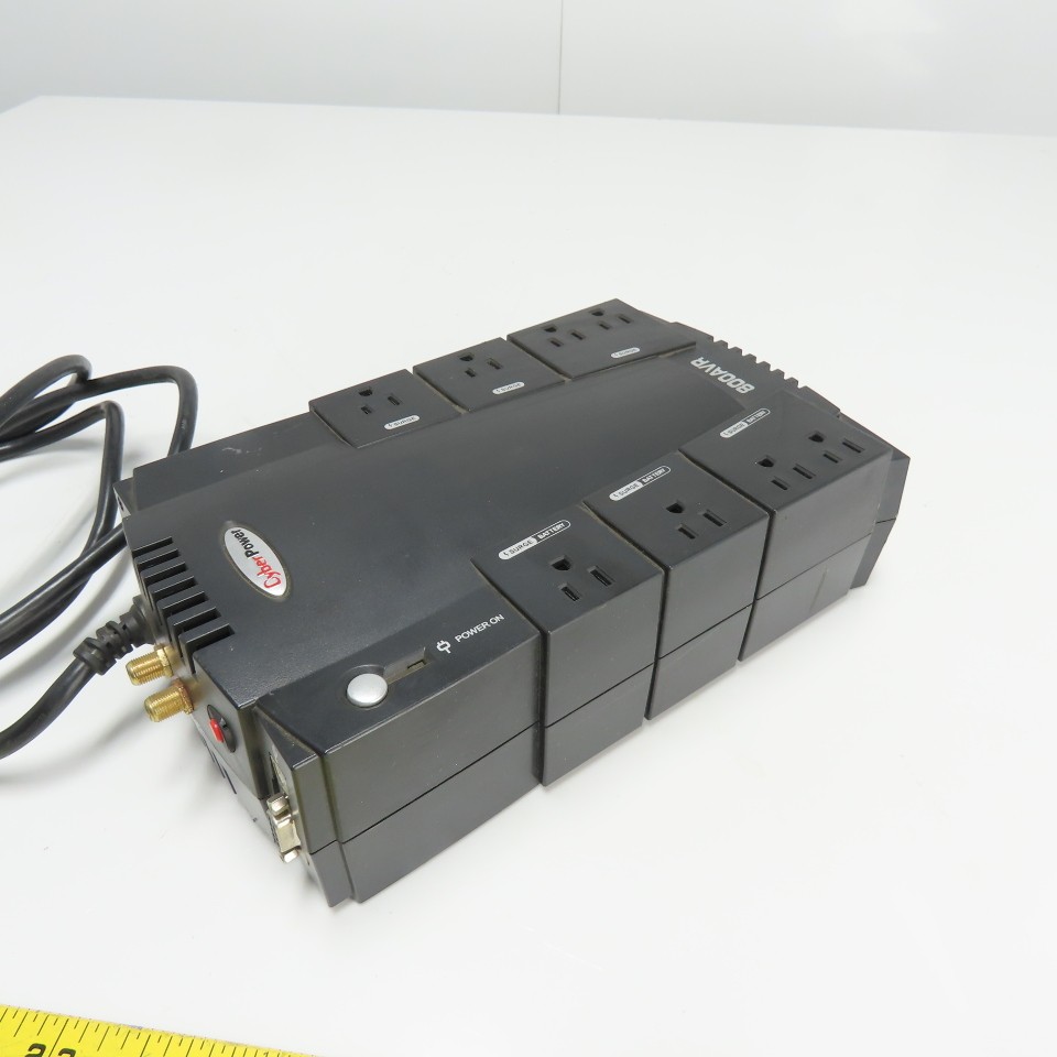 Cyber Power 800AVR Uninterruptible Power Supply Battery Backup