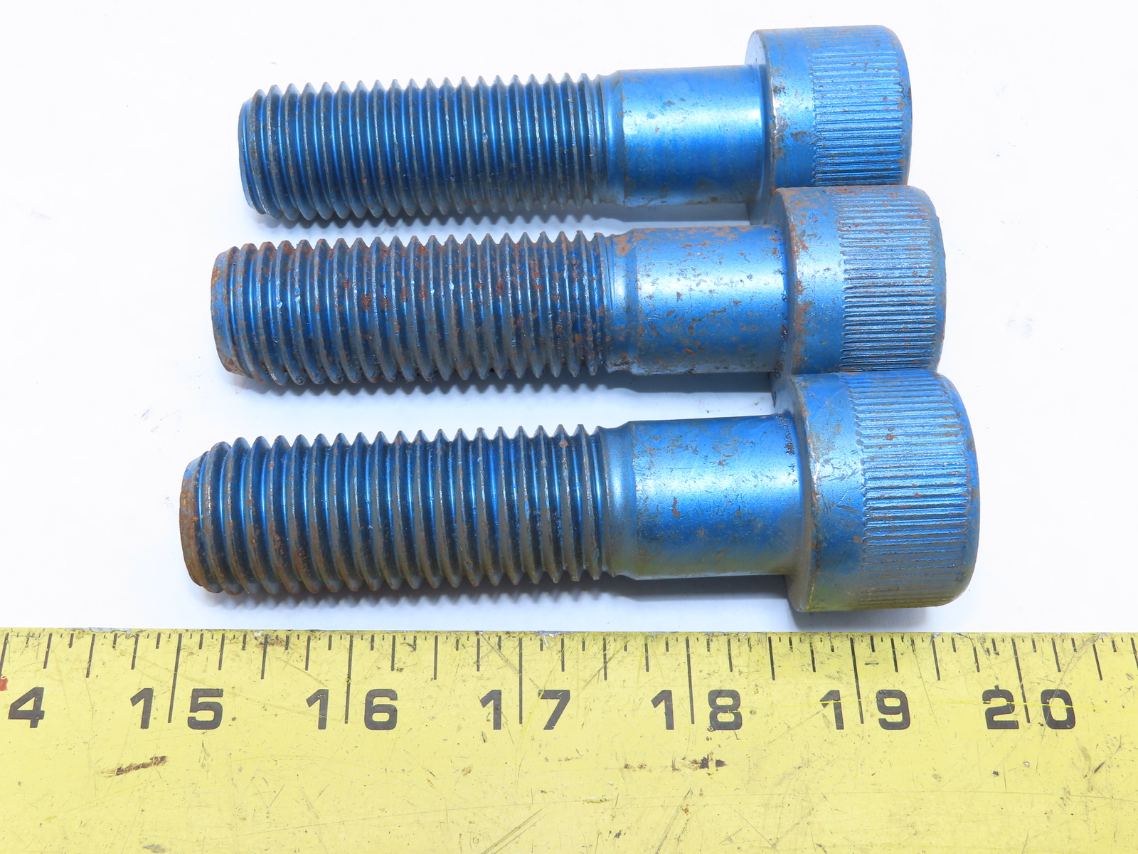 QTY 3 Unbrako M24x3.0x90mm U130 Metric Socket Head Cap Screw Bolt Class 12.9