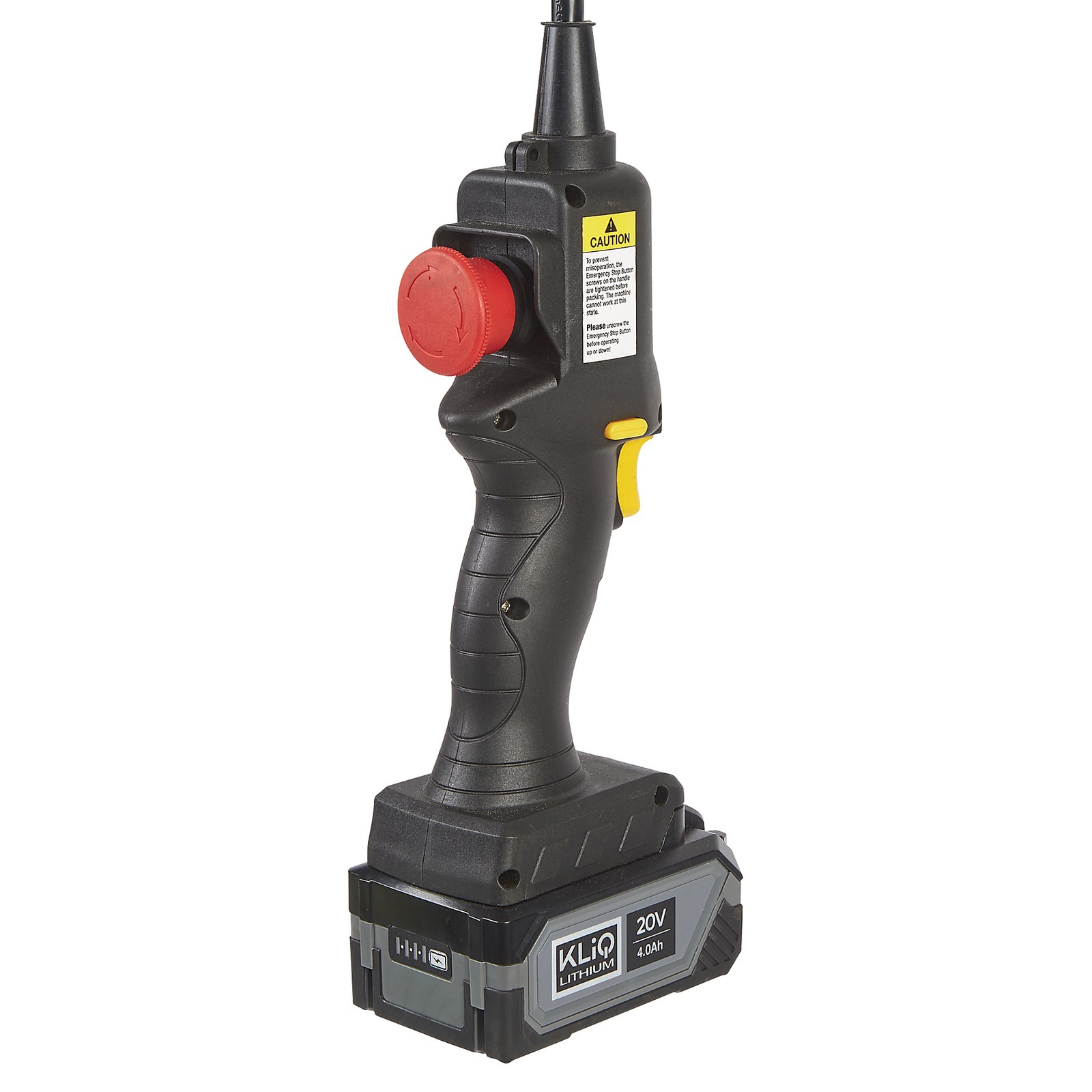Klutch Chain Hoist Kit, KLiQ 20V, Battery-Powered, 500-Lb. Capacity, 9.85ft.