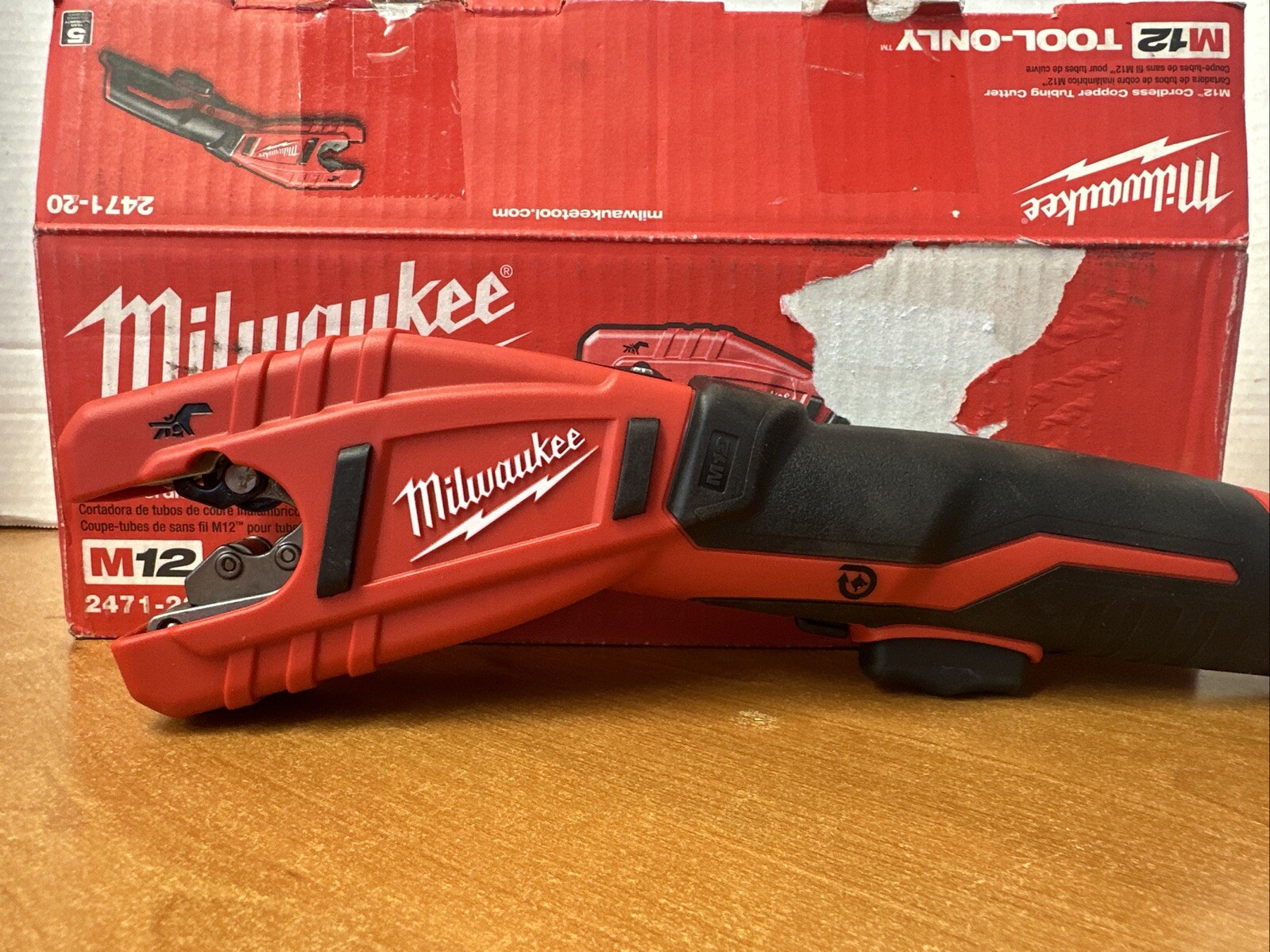 Milwaukee Tool 2471-20 M12 Cordless Copper Tubing Cutter (Tool Only)
