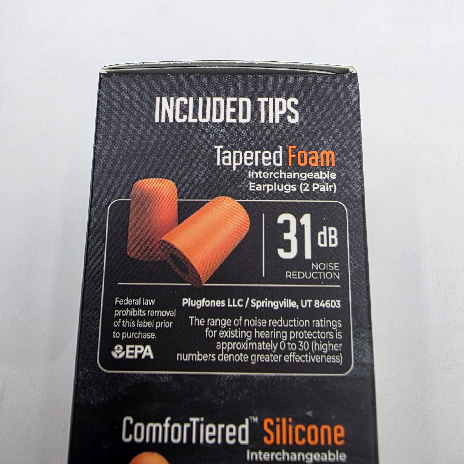 NEW Plugfones FREEREIGN VL Earplugs With Audio OSHA HEARING PROTECTION
