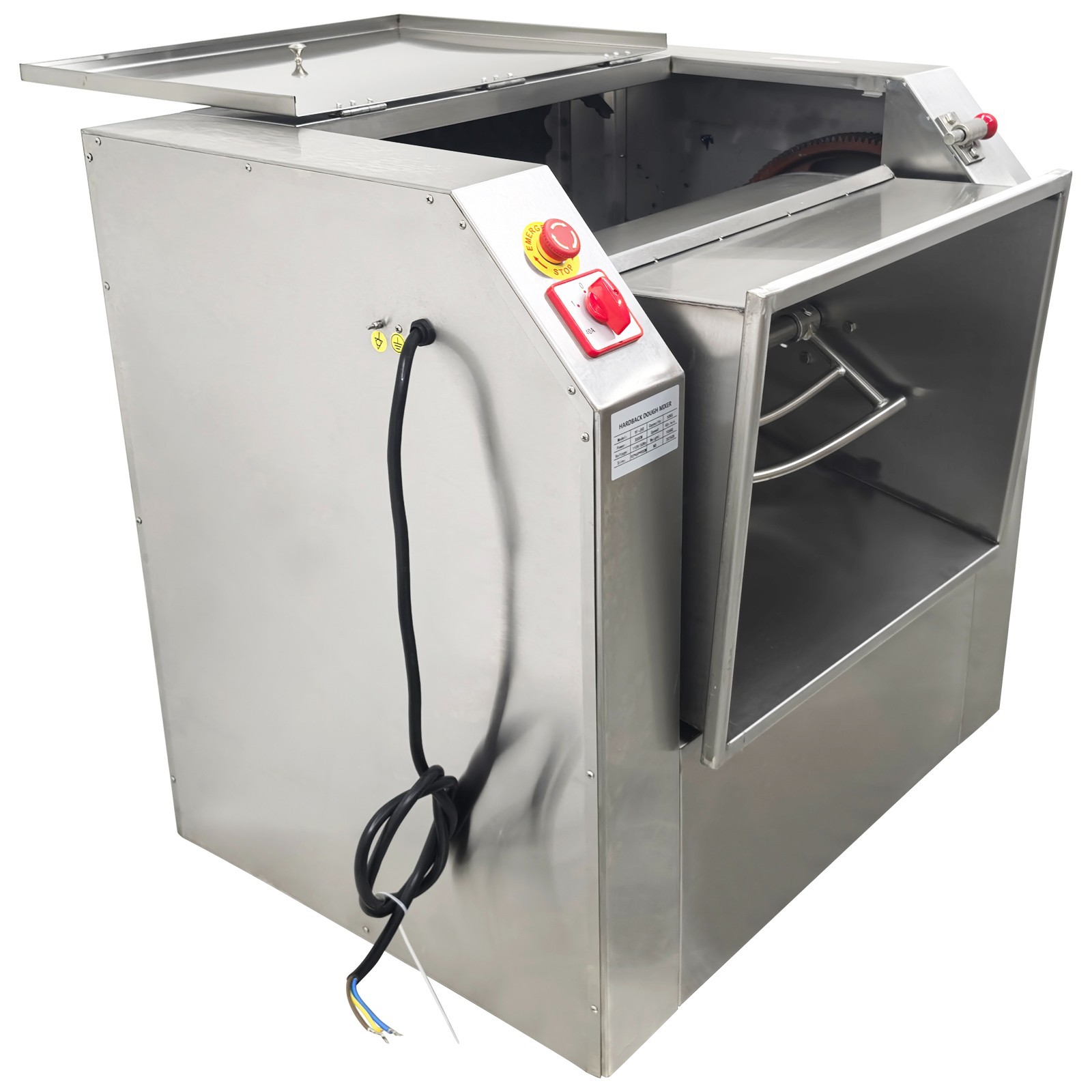 50KG/110LBS Dough Mixer Mixing Machine Kneading Kitchen Commercial Electric 110V