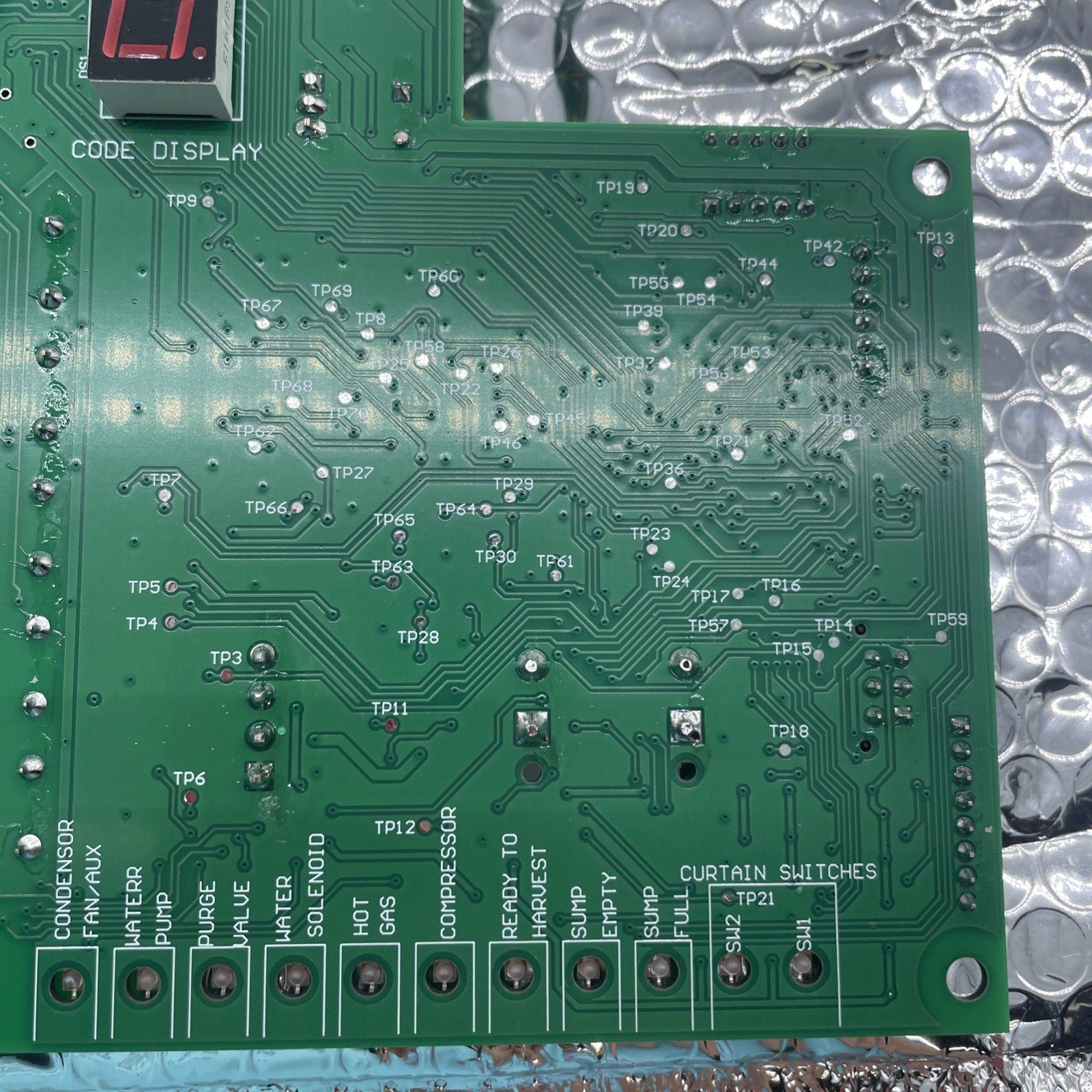 Control Board Assembly Cuber for Scotsman-Ice 11-0621-21 For Parts