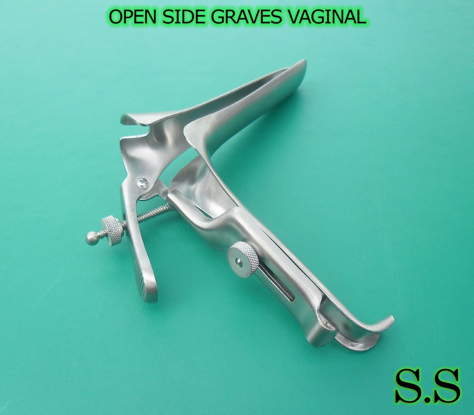 OPEN SIDE GRAVES VAGINAL SPECULUM LARGE SURGICAL INSTRUMENTS