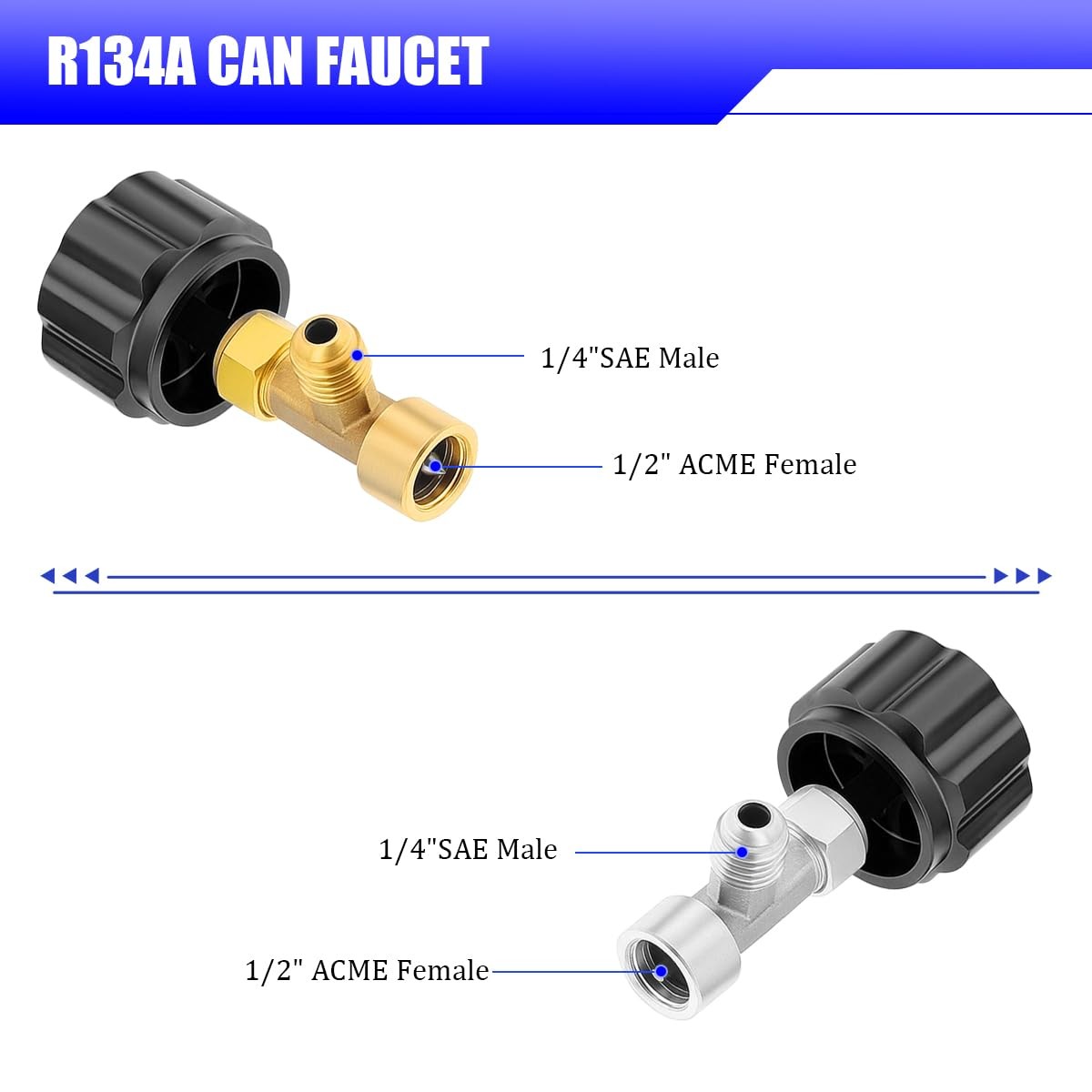 Car R134A Can Tap Kit, Self Sealing Puncture Style Quick Vehicles AC Coupler …