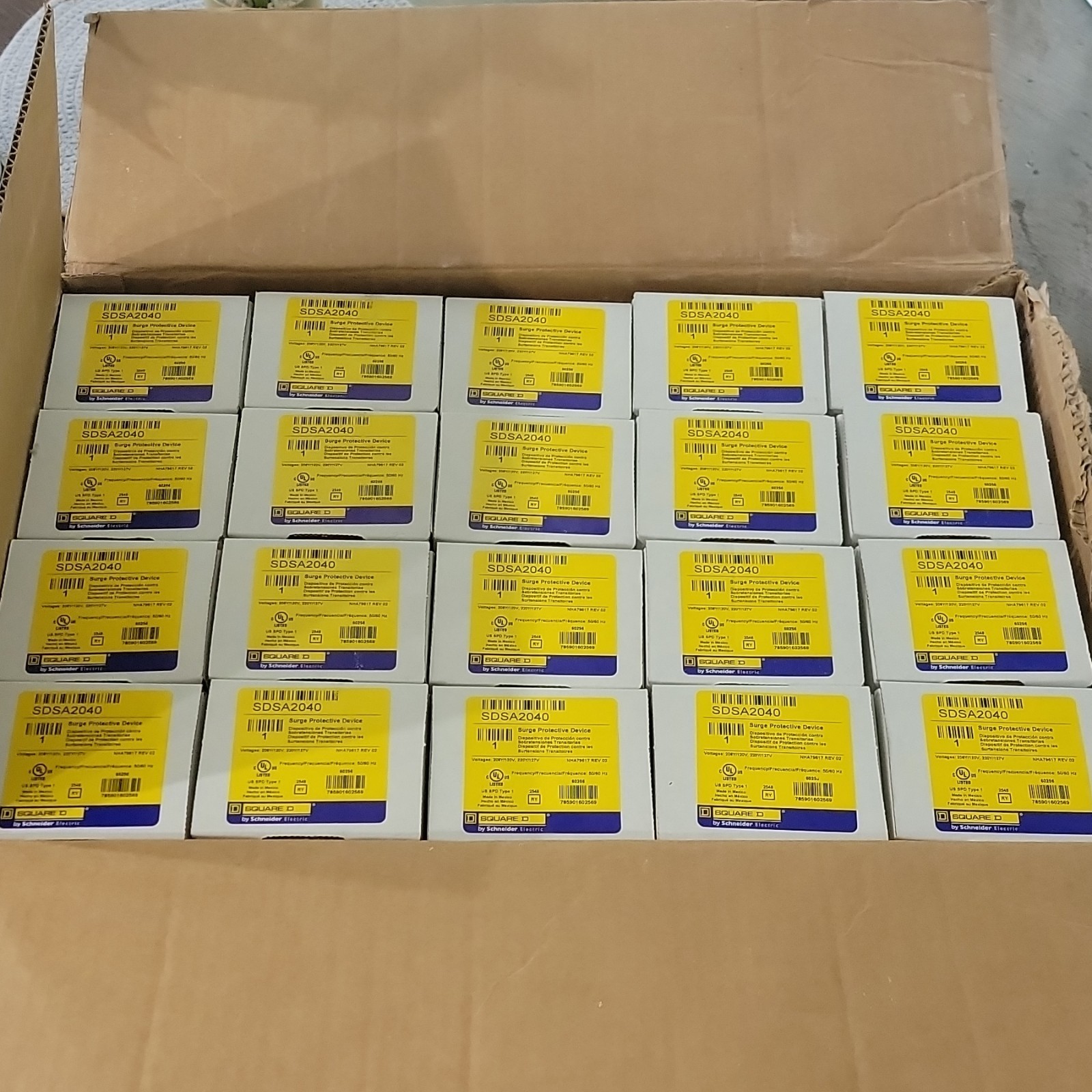 Square D SDSA2040 SurgeLogic Type 1 Surge Protective Device (SPD)