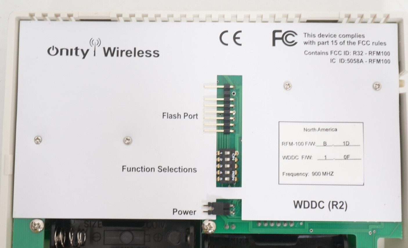 Onity SensorStat DDC II-F Onity Wireless WDDC (R2) Thermostat Control