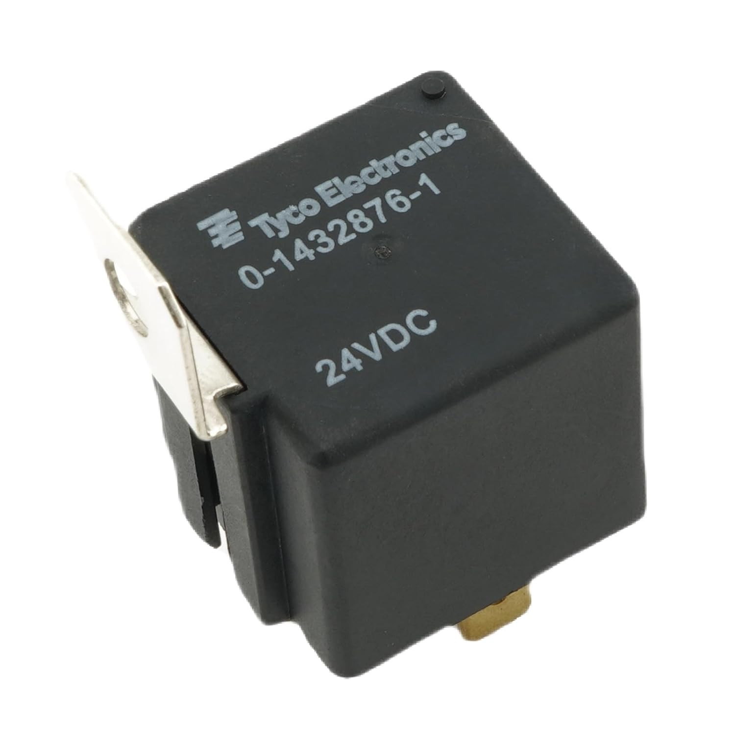 0-1432876-1 24VDC 1 Form C 5Pins Mini ISO Relay SPDT Quick Connect Automotive Po