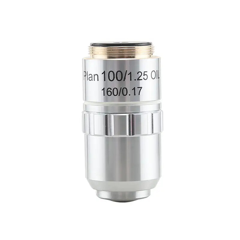 RMS Thread Plan Achromatic Objective Lens 4X 10X 40X 100X 20.3mm