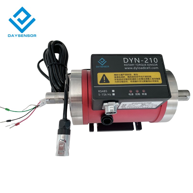 DAYSENSOR Dynamic Torque Sensor 2Nm-5000Nm Rotary Torque Sensor,0.5% FS Accuracy