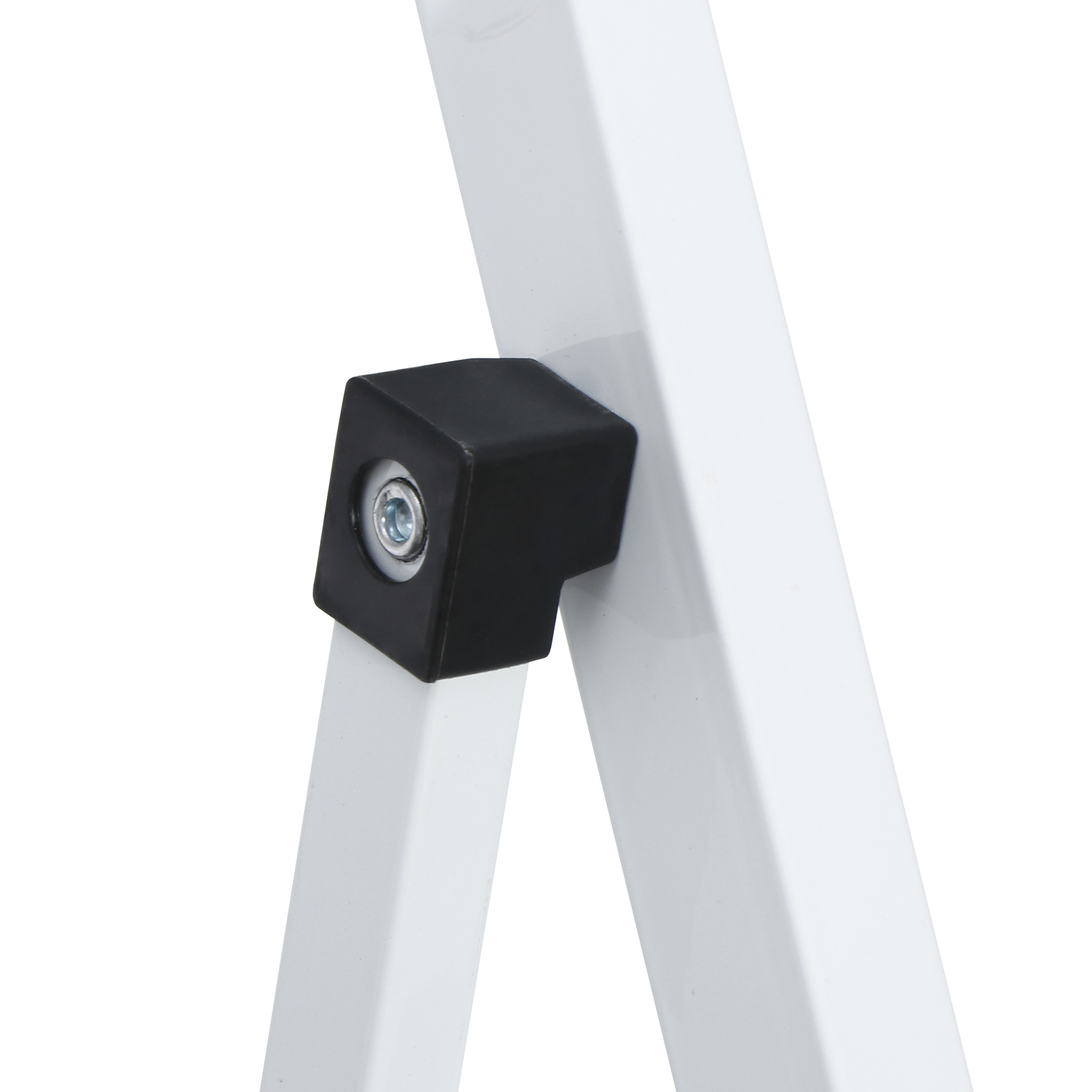 Steel Folding 4 Step Ladder Handgrip Anti-Slip Sturdy Stool Wide Pedal 330lbs