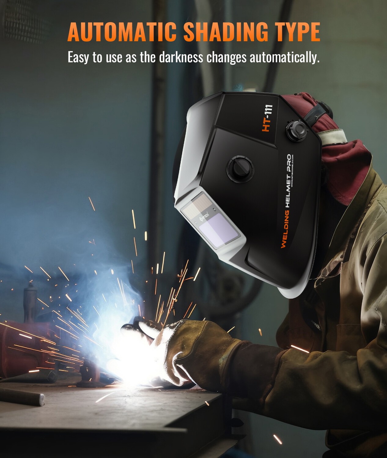 200A AC DC TIG Welder Pulse Aluminium 110V/230V TIG/ARC Welding Machine w/Helmet