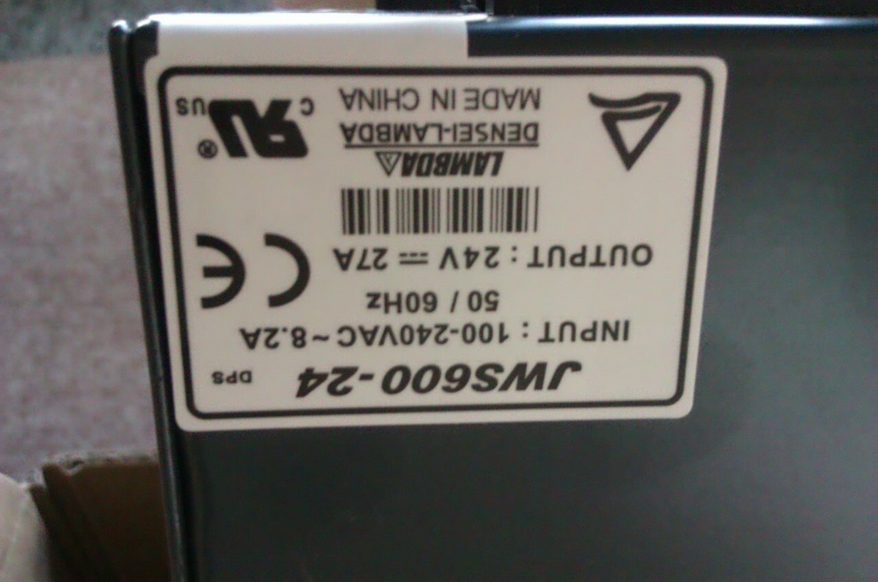 1pc TDK-LAMBDA JWS600-24 24V 27A Power Supply