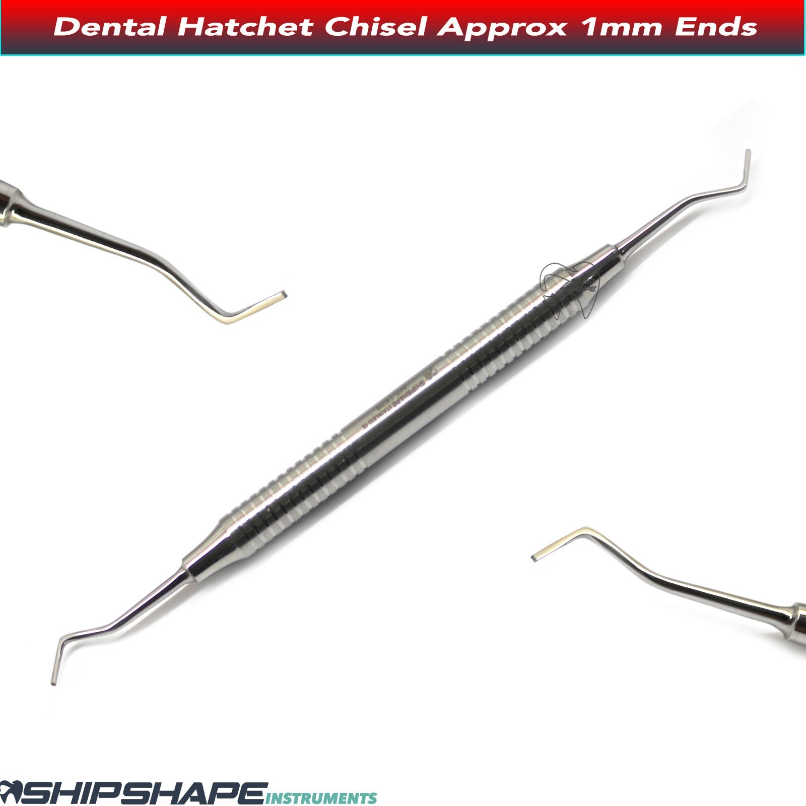15/16 Dental Enamel Chisel Surgical Hatchet Perio Cutting Instrument 1mm/1.2mm