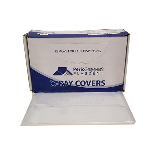 Plasdent PS1105 X-Ray Head Sleeve Covers 15″ x 26″ Plastic Clear 500/Pk