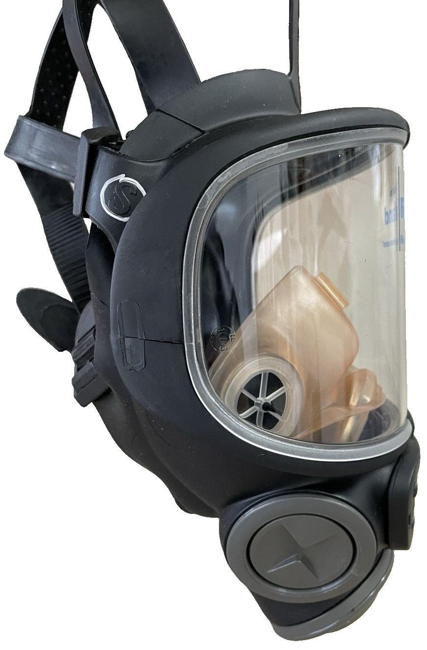 NEW, SCOTT TACTICAL M-120 FULL FACEPIECE RESPIRATOR, MEDIUM/LARGE