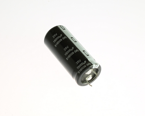5x 15000uF 25V Radial Snap In Mount Electrolytic Aluminum Capacitor DC 85C