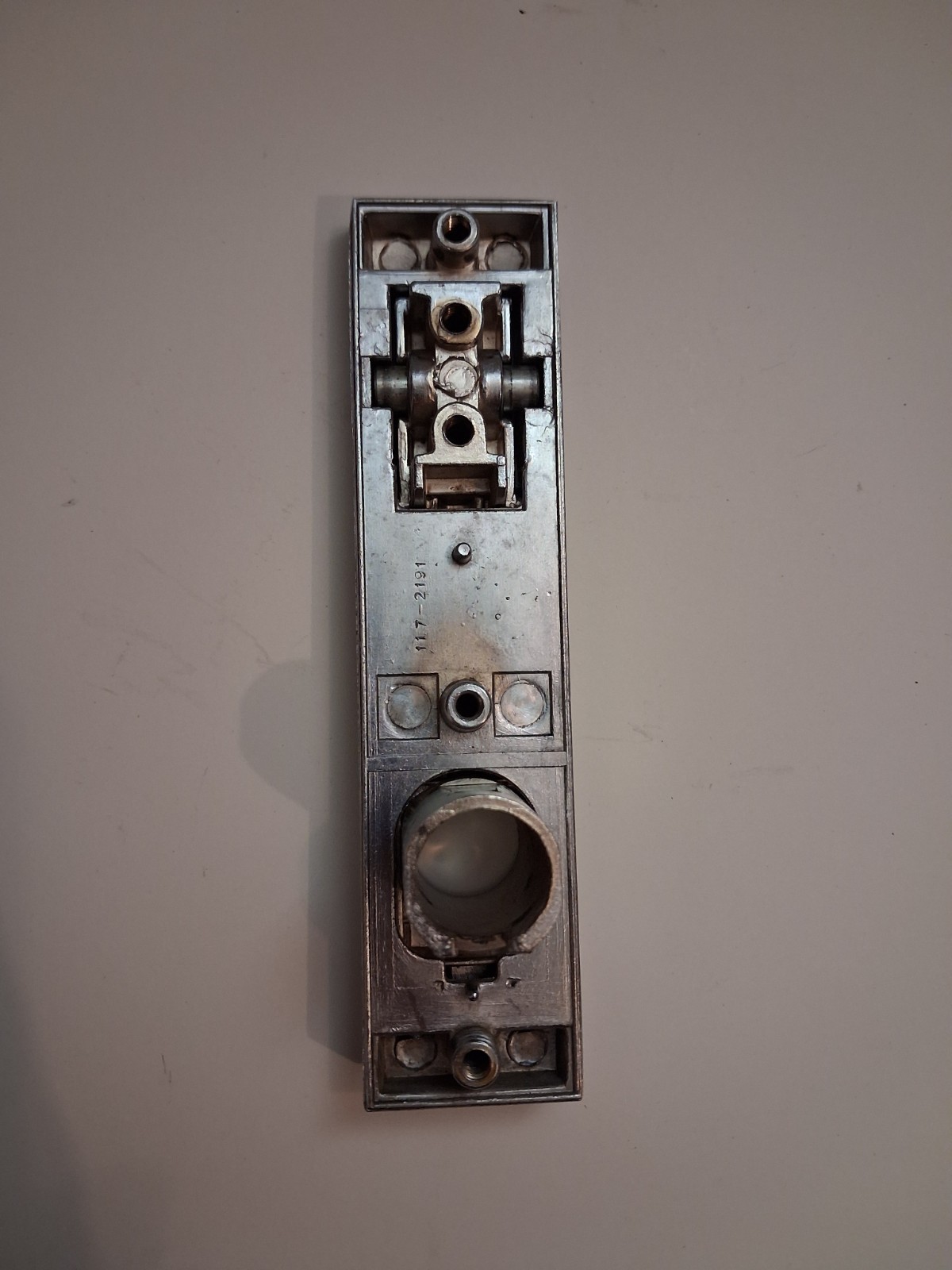 Crane National Vendors Swing-Handle Latch with Bezel and Pin