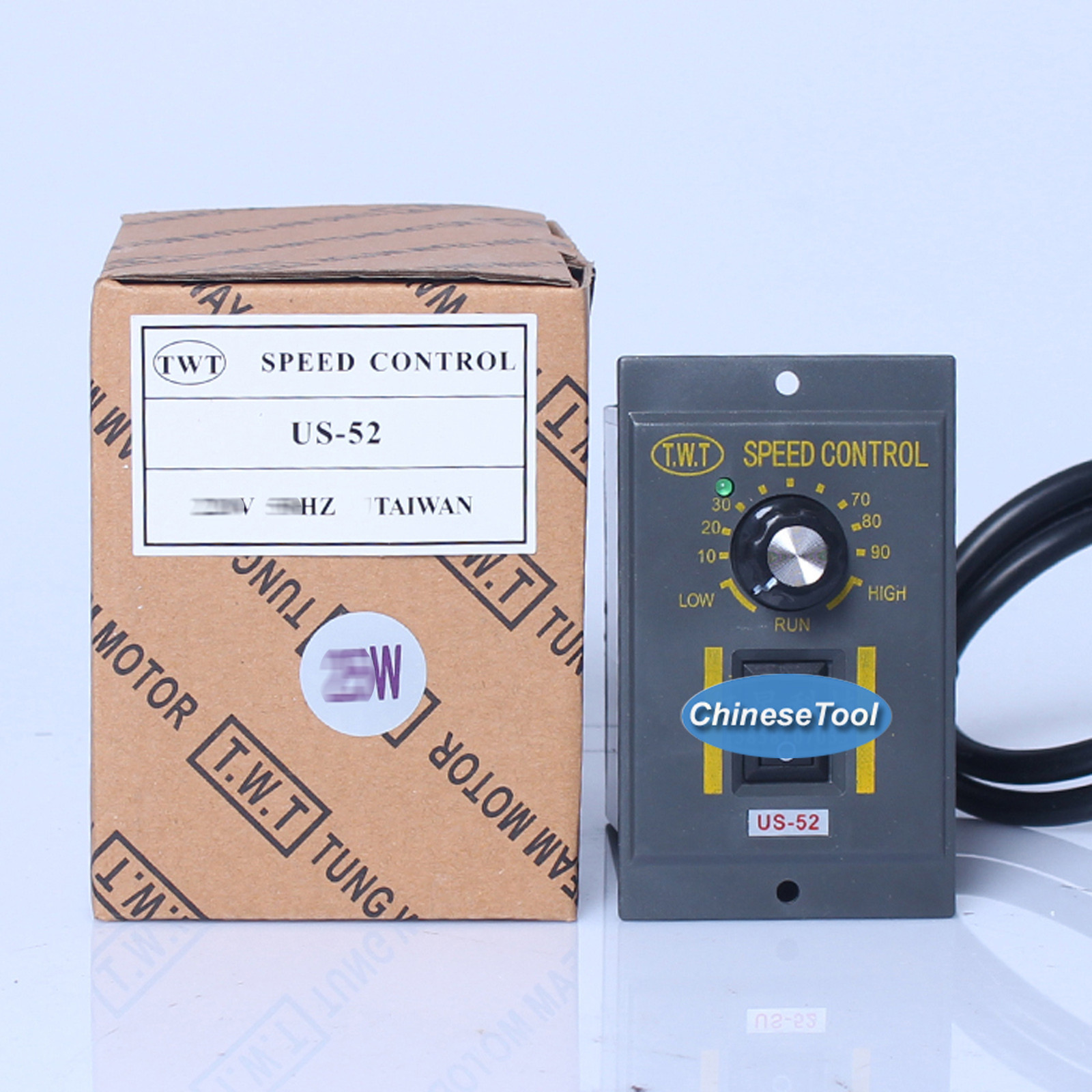 US-52 220V 50Hz Electrical AC Motor Speed Control Pack 15W 25W 40W 60W To 250W