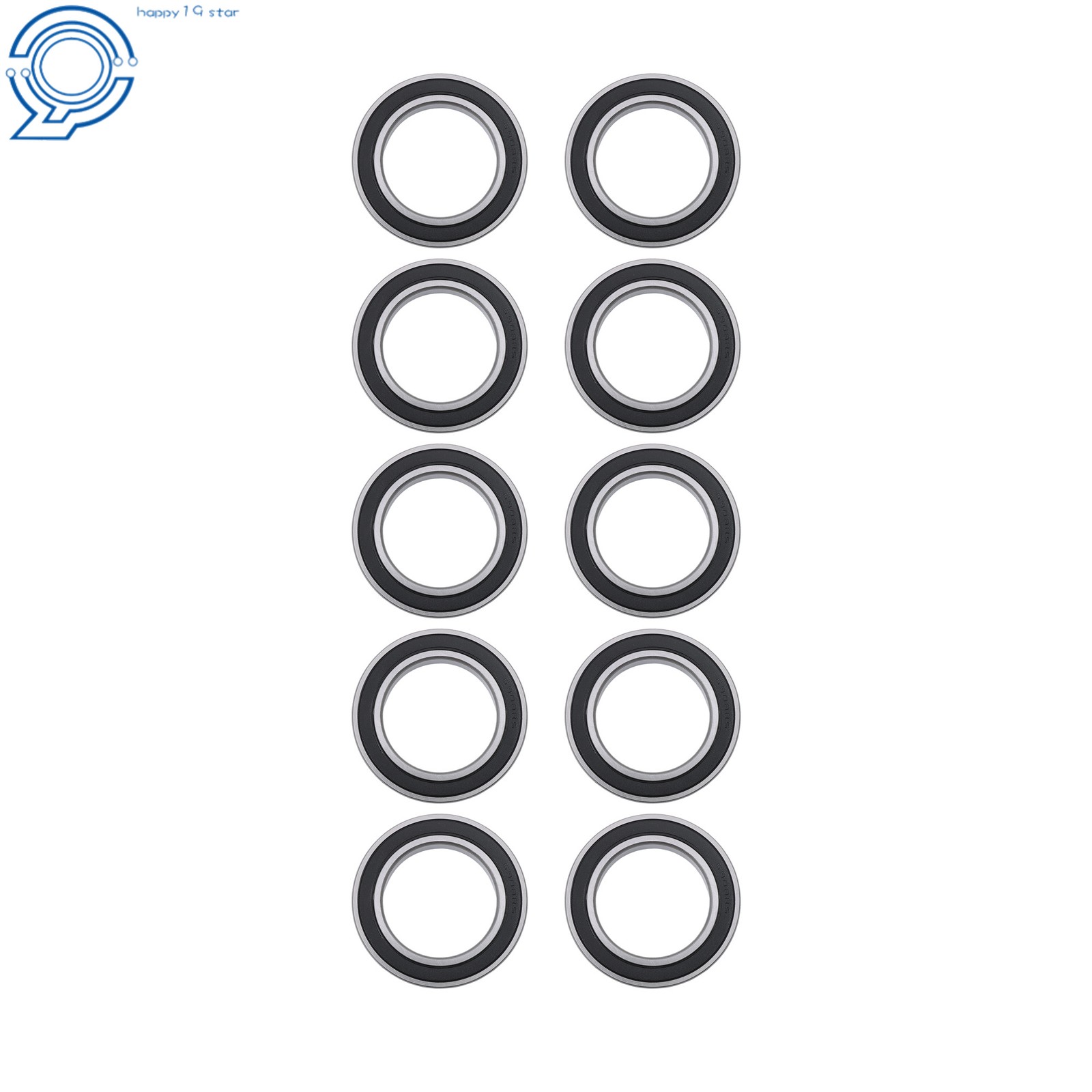 6908-2RS Deep Groove Ball Bearings 10pcs 40x62x12mm Sealed